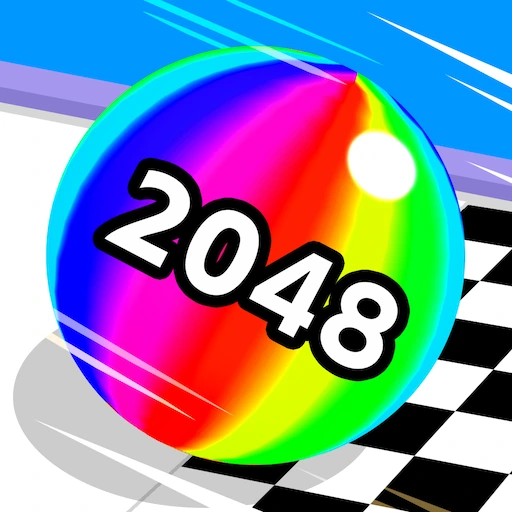 Game icon for Ball Run 2048: merge number by KAYAC Inc.